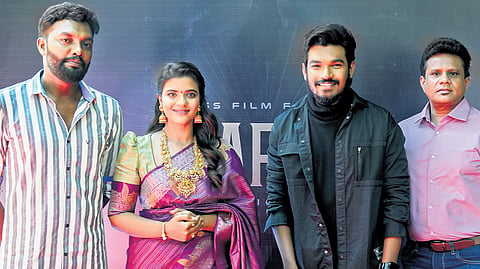 The film, backed by G Dilli Babu’s Axess Film Factory, also introduces actor Dev in the lead role. 