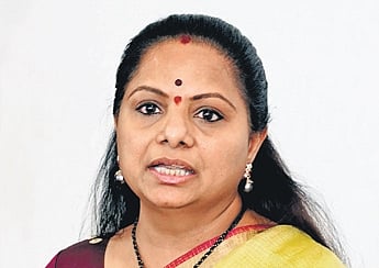 BRS MLC K Kavitha