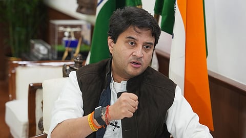 Union minister Jyotiraditya Scindia