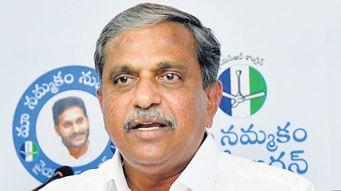 YSRCP senior leader Sajjala Ramakrishna Reddy