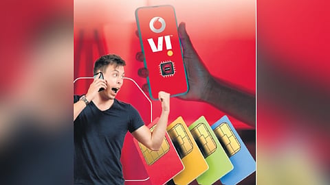eSIM services launched by  Vodafone Idea (Vi)