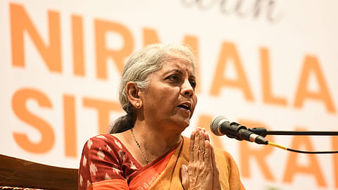 Union Finance Minister Nirmala Sitaraman.