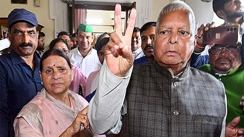 RJD chief Lalu Prasad.
