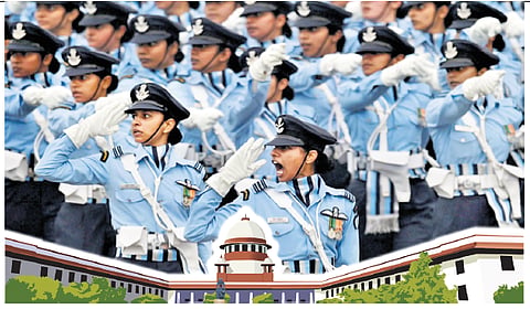 The Supreme Court in its order during the hearing of a petition moved by Indian Coast Guard officer Priyanka Tyagi on February 26 noted the reluctance of authorities to implement gender-neutral policies by hiding behind conventions and long-held beliefs that women are not suitable for certain roles, despite ample proof to the contrary.