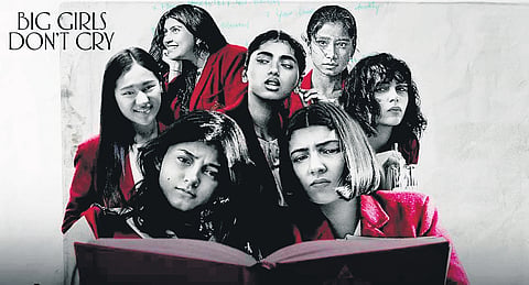 A poster of Big Girls Don’t Cry  