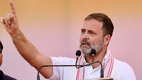 Congress leader Rahul Gandhi 