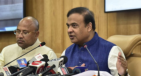 Assam Chief Minister Himanta Biswa Sarma.