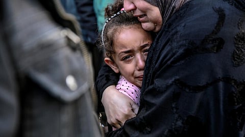 Hundreds of thousands of Palestinians have fled the city since Israel launched its offensive, but many remain trapped, too exhausted or impoverished to leave.