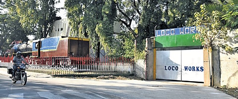 The Loco Workshop at Perambur 