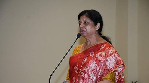 Bharatiya Janata Party's Lok Sabha member from Vadodara Ranjan Bhatt. 