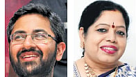 TDP nominee
Sribharat, YSRC nominee
Botcha Jhansi