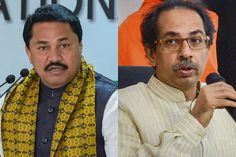 L-R: Maharashtra Congress president Nana Patole and Shiv Sena (UBT) President and ex-Chief Minister Uddhav Thackeray 