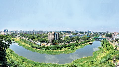 Cooum river image used for representational purposes only. 