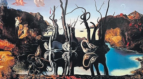 When art found its patrons in religion, water became sacred in its representation.