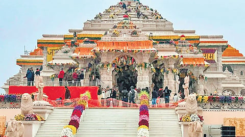 Ram temple in Ayodhya 