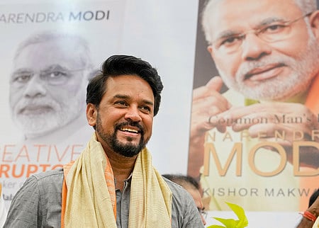 Union minister Anurag Thakur