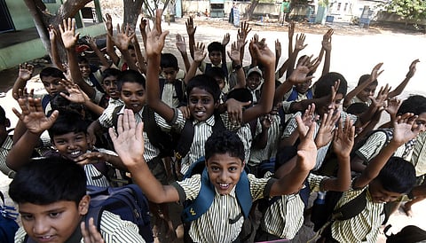 32 Coimbatore government school students honoured for attending school without leave