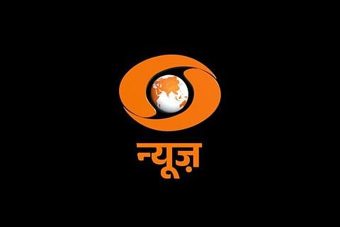 The new logo of DD news