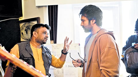 A still from 'Sabdham' movie location