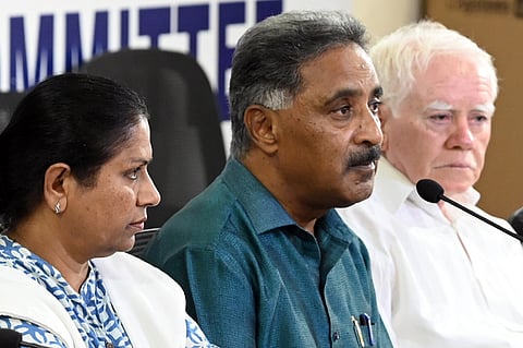 KPCC Communication president Ramesh Babu . 