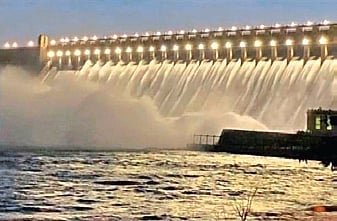 Nagarjuna Sagar reservoir