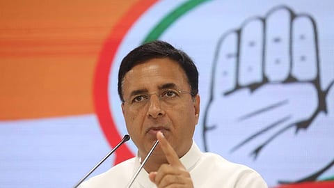 Congress leader Randeep Singh Surjewala 