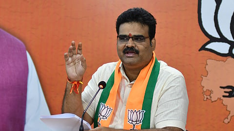 BJP state spokesperson Lanka Dinakar 