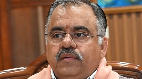 Tarun Chugh- BJP's national general secretary, in-charge of Telangana, Jammu & Kashmir, and Ladakh