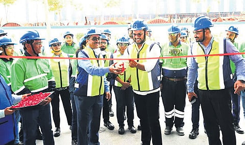 The launch of calcium aluminate plant in Jharsuguda