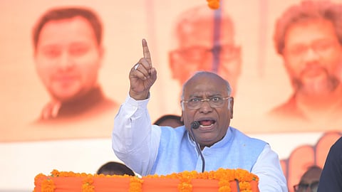 Congress president Mallikarjun Kharge