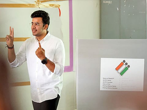  BJP MP Tejasvi Surya. 