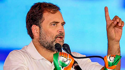 Congress leader Rahul Gandhi 