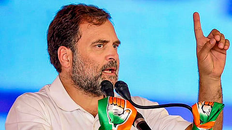 Congress leader Rahul Gandhi 