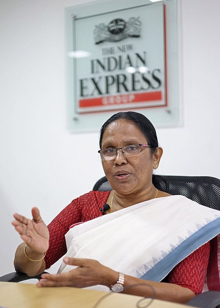  K K Shailaja 