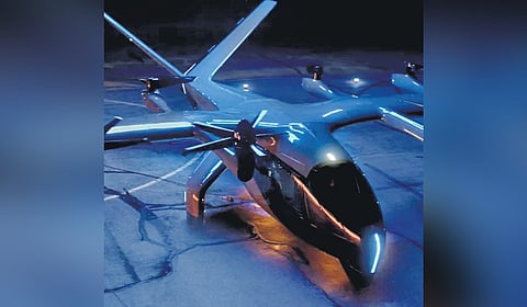 Electric air taxis may serve Bengaluru 
in couple of years