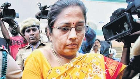 Nirmala Devi, the prime accused in the Madurai Kamaraj University (MKU) sex racket case 