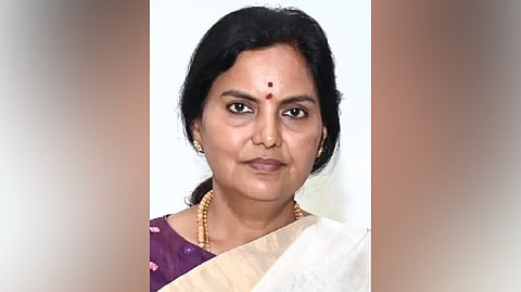 Telangana Chief Secretary Santhi Kumari. 
