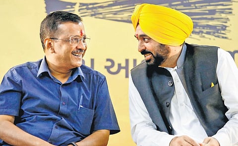 Punjab Chief Minister Bhagwant Mann had sought time from Tihar administration to meet Arvind Kejriwal, lodged in Tihar’s Jail No.2.