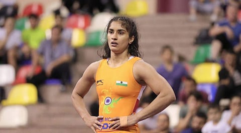 File picture of Vinesh Phoghat 
