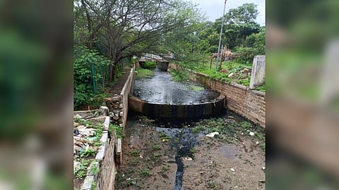 The leachate at the BBMP’s Solid Waste Management plant 