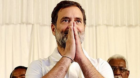 Congress leader Rahul Gandhi. 