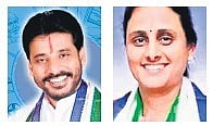 Duvvada Srinivas and  Duvvada Vani