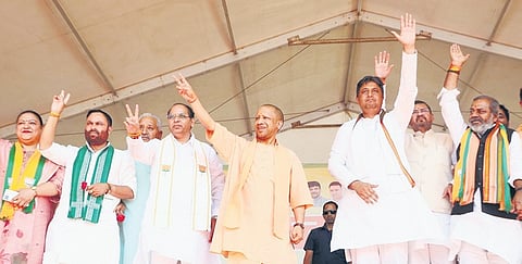 He reiterated his call for votes, endorsing party candidates Chandan Chauhan and Om Kumar from Bijnor and Nagina (SC) seats respectively while addressing a public rally in  Bijnor and Nagina.
