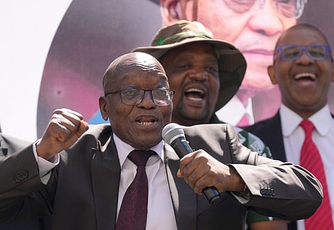Former South African president, Jacob Zuma