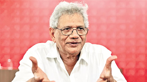 CPM general secretary Sitaram Yechury. 