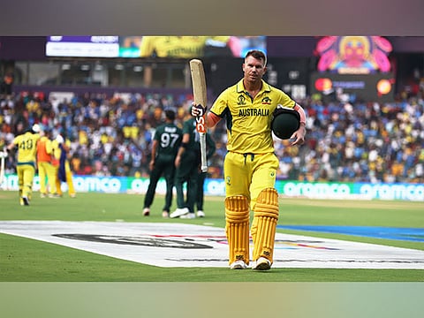 Aussie batter David Warner 