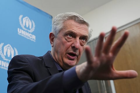 United Nations High Commissioner for Refugees (UNHCR) chief Filippo Grandi 