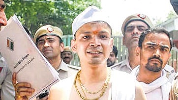 Rajan Singh, Delhi’s lone third-gender candidate.