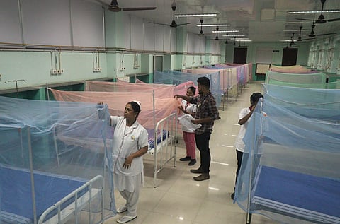 A special ward has been set up for dengue patients at Government Rajaji Hospital in Madurai