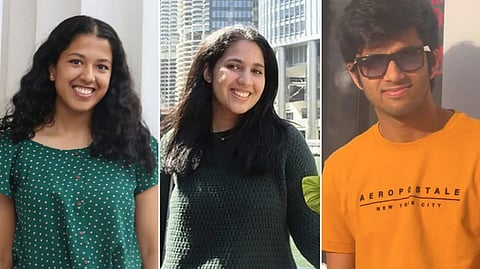 The deceased, Sriya Avasarala, Anvi Sharma and Aryan Joshi.